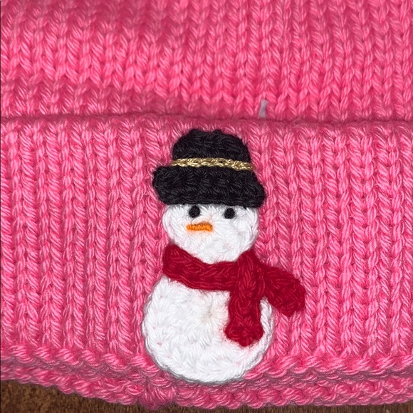 Claver by Acvisa Crochet Snowman Hat-Small $ Firm - Picture 2 of 6